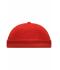 Unisex 6 Panel Chef Cap Rood 7588
