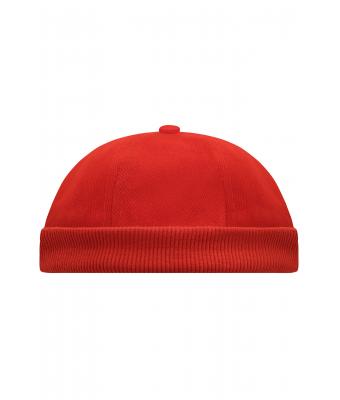 Unisex 6 Panel Chef Cap Red 7588