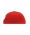 Unisex 6 Panel Chef Cap Red 7588