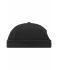 Unisex 6 Panel Chef Cap Zwart 7588