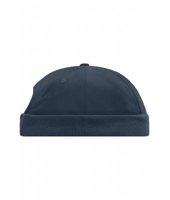 Unisexe Bob coton brossé lourd Marine 7588