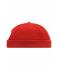 Unisexe Bob coton brossé lourd Rouge 7588