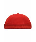 Unisexe Bob coton brossé lourd Rouge 7588