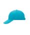 Unisex 6 Panel Sandwich Cap Pacific/wit 7590