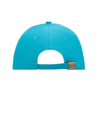 Unisex 6 Panel Sandwich Cap Pacific/wit 7590