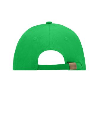 Unisex 6 Panel Sandwich Cap Varengroen/wit 7590
