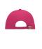 Unisex 6 Panel Sandwich Cap Pink/white 7590