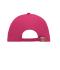 Unisex 6 Panel Sandwich Cap Pink/white 7590