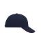 Unisex 6 Panel Sandwich Cap Navy/rood 7590