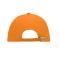 Unisex 6 Panel Sandwich Cap Orange/white 7590