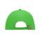 Unisex 6 Panel Sandwich Cap Lime/wit 7590