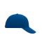 Unisex 6 Panel Sandwich Cap Royal/wit 7590