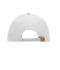 Unisex 6 Panel Sandwich Cap Wit/navy 7590