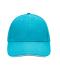 Unisex 6 Panel Sandwich Cap Pacific/wit 7590