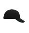 Unisex 6 Panel Sandwich Cap Zwart/lime 7590