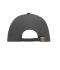 Unisexe Casquette sandwich 6 panneaux coton brossé lourd Graphite/gris clair 7590