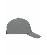 Unisex 5 Panel Sandwich Cap Donkergrijs/lichtgrijs 7593