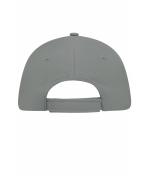 Unisex 5 Panel Sandwich Cap Donkergrijs/lichtgrijs 7593
