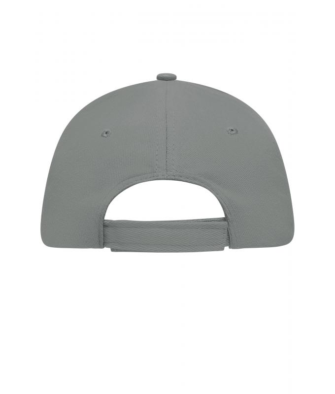 Unisex 5 Panel Sandwich Cap Donkergrijs/lichtgrijs 7593