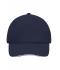 Unisex 5 Panel Sandwich Cap Navy/white 7593