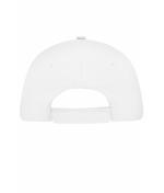 Unisex 5 Panel Sandwich Cap Wit/navy 7593