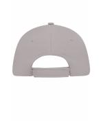 Unisex 5 Panel Sandwich Cap Lichtgrijs/zwart 7593