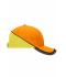 Unisex Neon-Cap Neon oranje/neon geel 7594