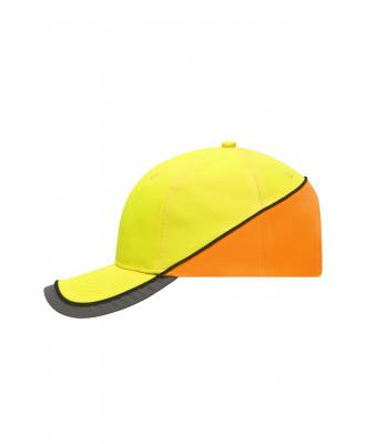 Unisex Neon-Cap Neon geel/neon oranje 7594