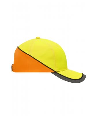 Unisex Neon-Cap Neon geel/neon oranje 7594