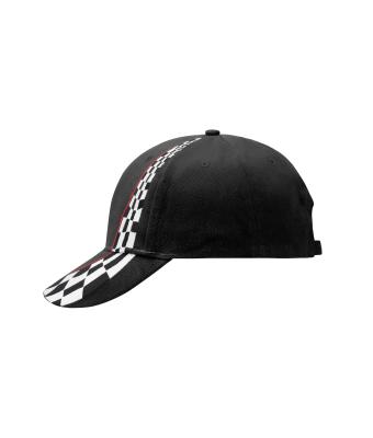 Unisexe Casquette style racing Noir 7595