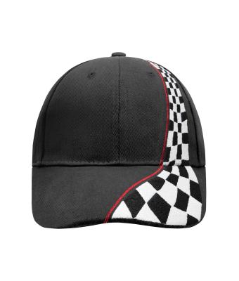 Unisexe Casquette style racing Noir 7595