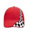 Unisexe Casquette style racing Rouge 7595