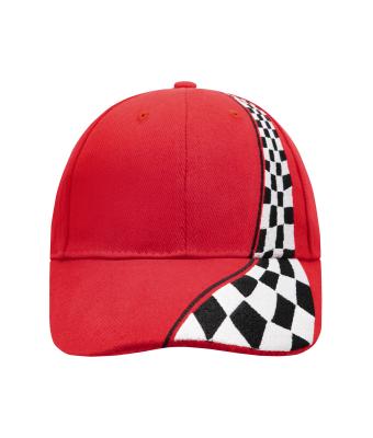 Unisexe Casquette style racing Rouge 7595