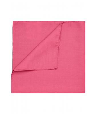 Unisexe Bandana en poly/coton Rose-vif 7596