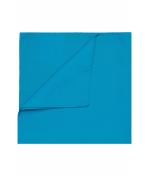 Unisexe Bandana en poly/coton Turquoise 7596
