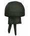 Unisex Bandana Hat Donkergroen 7597