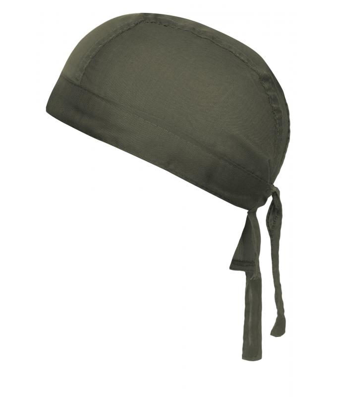 Unisex Bandana Hat Olive 7597