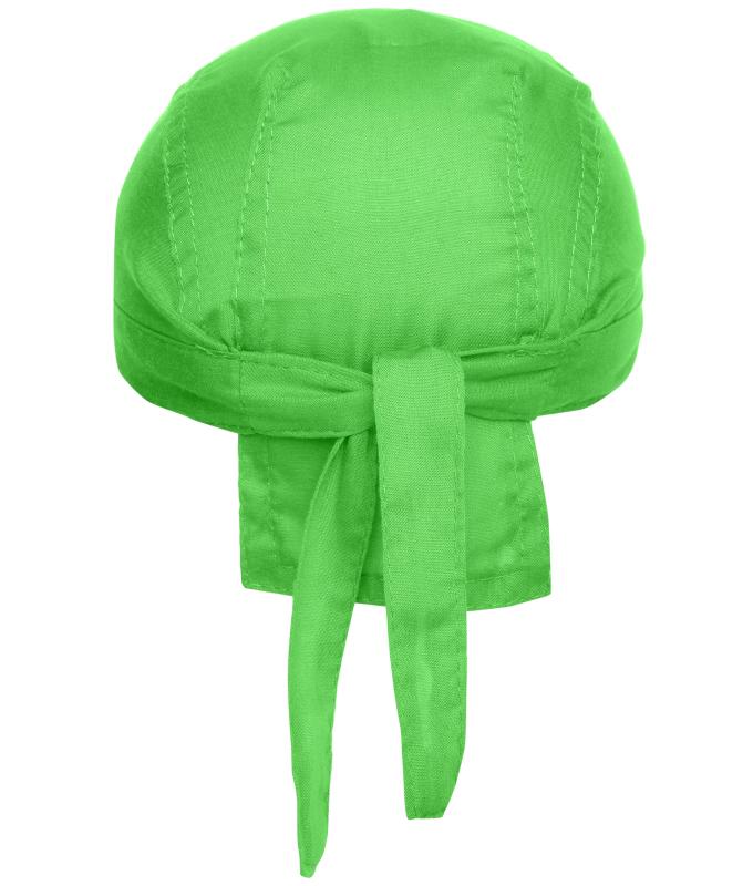 Unisex Bandana Hat Lime-green 7597
