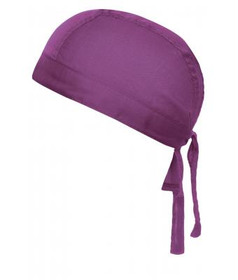 Unisex Bandana Hat Paars 7597