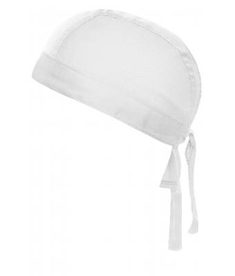 Unisex Bandana Hat White 7597