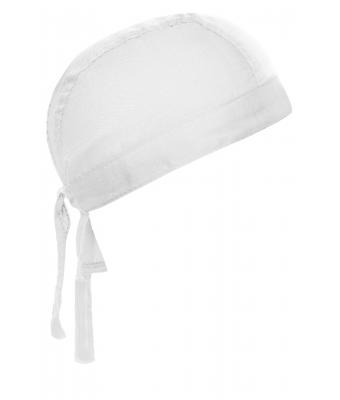 Unisex Bandana Hat White 7597
