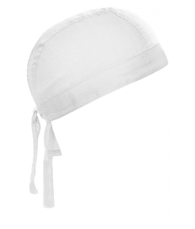 Unisex Bandana Hat White 7597