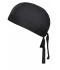 Unisex Bandana Hat Zwart 7597