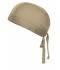 Unisexe Bandana noué poly/coton Kaki 7597