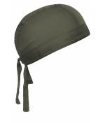 Unisexe Bandana noué poly/coton Olive 7597