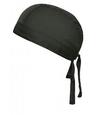 Unisexe Bandana noué poly/coton Vert-foncé 7597