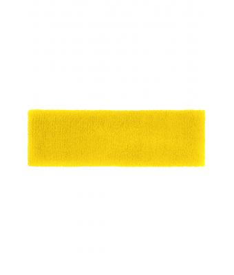 Unisex Terry Headband Goudgeel 7598