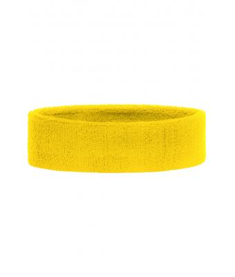 Unisex Terry Headband Goudgeel 7598