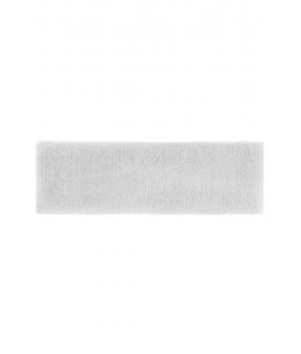 Unisex Terry Headband White 7598