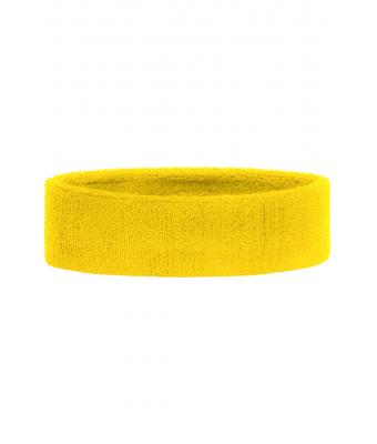 Unisex Terry Headband Gold-yellow 7598